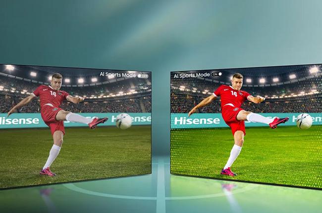 HISENSE 65U7Q PRO FIFA 2026 ai sports mode