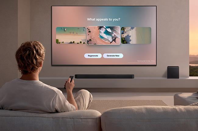 SAMSUNG Micro RGB R85H 4K Vision AI Smart TV