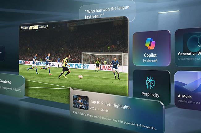SAMSUNG 85M80H AI 85'' Mini LED 4K Smart TV Τηλεόραση