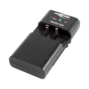 ANSMANN Photocam Vario (φορτιστής μπαταριών + φορτιστής ταξιδίου + καλώδιο USB - micro USB)