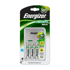 Φορτιστής ENERGIZER +4 Μπαταρίες AA 2000ma