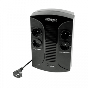 ENERGENIE UPS 650VA με AVR και 4 πρίζες