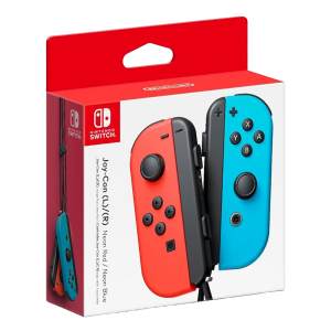 Nintendo Switch Joy Con Pair Neon Red Blue