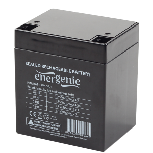 ENERGENIE επαναφορτιζόμενη μπαταρία μολύβδου 12V 4.5AH