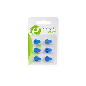 ENERGENIE μπαταρίες ακουστικών βαρηκοΐας ZA675 (6 Τεμάχια)
