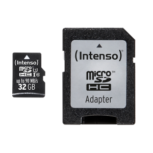 INTENSO κάρτα μνήμης Micro SDHC UHS-I Professional 32GB με αντάπτορα