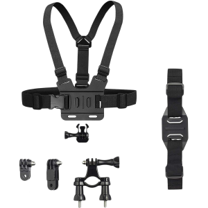 KITVISION Action kit (βάση ποδηλάτου + ζώνη στήθους + βάση στήριξης κράνους)