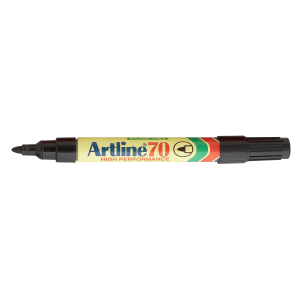 Ανεξίτηλος μαρκαδόρος ARTLINE 70 1.5mm (12 Tεμάχια)