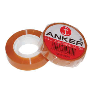 Κολλητική ταινία ANKER 33 μέτρα x 12 χιλιοστά (12 τεμάχια)