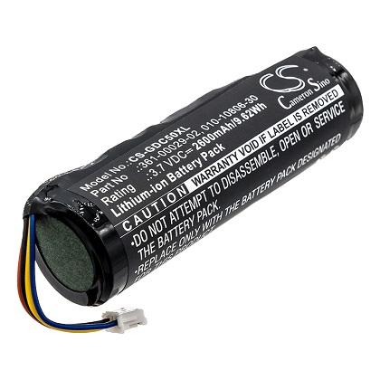 CAMERON SINO battery Li-Ion CS- GDC50XL 3.7V 2600mAh for dog collar GARMIN Alpha 100