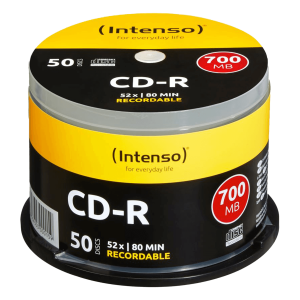 INTENSO CD-R 700MB Cakebox 50