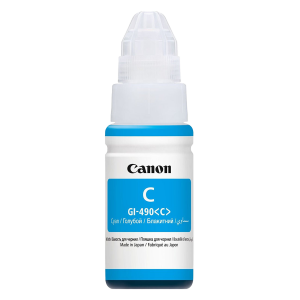Φιαλίδιο Μελάνης CANON GI-490C Κυανό