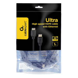 Καλώδιο HDMI CABLEXPERT Ultra High Speed με Ethernet 1 μέτρο