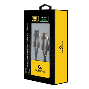 Καλώδιο HDMI CABLEXPERT Ultra High Speed Premium με Ethernet 1 μέτρο