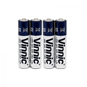 Μπαταρίες VINNIC AAΑ LR03 Αλκαλικές 1.5V (4 Τεμάχια)