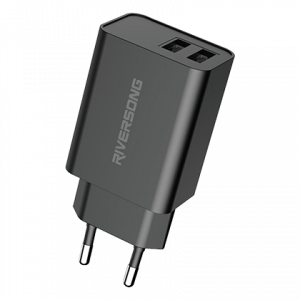 Φορτιστής Ταξιδίου RIVERSONG Dual SafeKub D2 2.4A