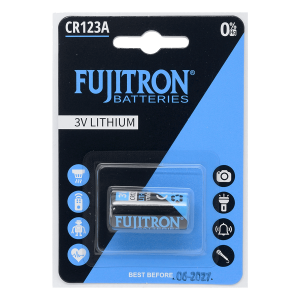 Μπαταρία Λιθίου FUJITRON CR123A 3V 1700mAh