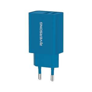 Φορτιστής Ταξιδίου RIVERSONG Dual SafeKub D2 2.4A