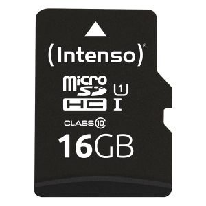 Κάρτα Μνήμης INTENSO Micro SDHC UHS-I Premium 16GB με αντάπτορα