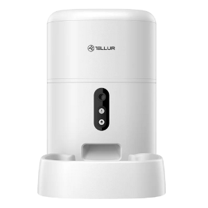 TELLUR Smart WiFi Pet Feeder UltraHD Camera 4L