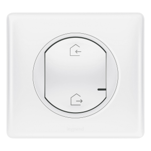 LEGRAND Ασύρματος Γενικός Διακόπτης Αναχώρησης Άφιξης Celiane with Netatmo White