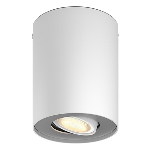PHILIPS Hue White Ambiance Pillar Μονό Σποτ + Διακόπτης Dimmer 5W Λευκό