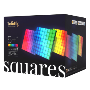 Έξυπνα Πλακίδια Φωτισμού TWINKLY Square 64RGB (6 Τεμάχια)