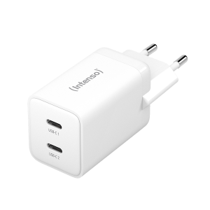 Φορτιστής Ταξιδίου INTENSO Dual GaN USB Type-C 40W
