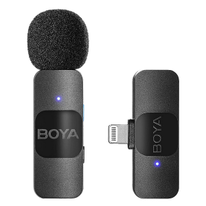 Ασύρματο Μικρόφωνο BOYA BY-V1 Lightning