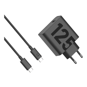 Φορτιστής Ταξιδίου MOTOROLA 125W με Καλώδιο USB Type-C σε USB Type-C