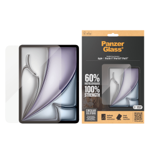 Γυαλί Προστασίας Οθόνης PANZERGLASS Ultra - Wide Fit για iPad Air 11'' (M3)/ iPad 11'' (3rd Gen)