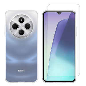 Διάφανη Θήκη + Γυαλί Προστασίας Οθόνης COSY για XIAOMI Redmi 14C 4G/ POCO C75