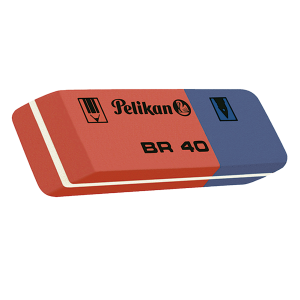 Γόμα PELIKAN BR40 Μπλε/ Κόκκινη