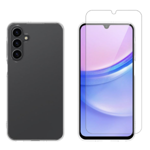 Διάφανη Θήκη + Γυαλί Προστασίας Οθόνης COSY για SAMSUNG Galaxy A16 4G/ 5G