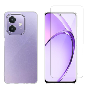 Διάφανη Θήκη + Γυαλί Προστασίας Οθόνης COSY για OPPO A40 4G