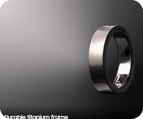 SAMSUNG Galaxy Ring Size 7 Titanium Black titanium