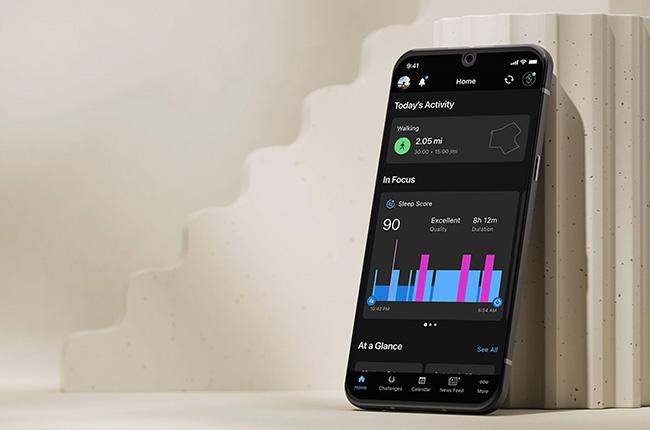 εφαρμογή Garmin Connect