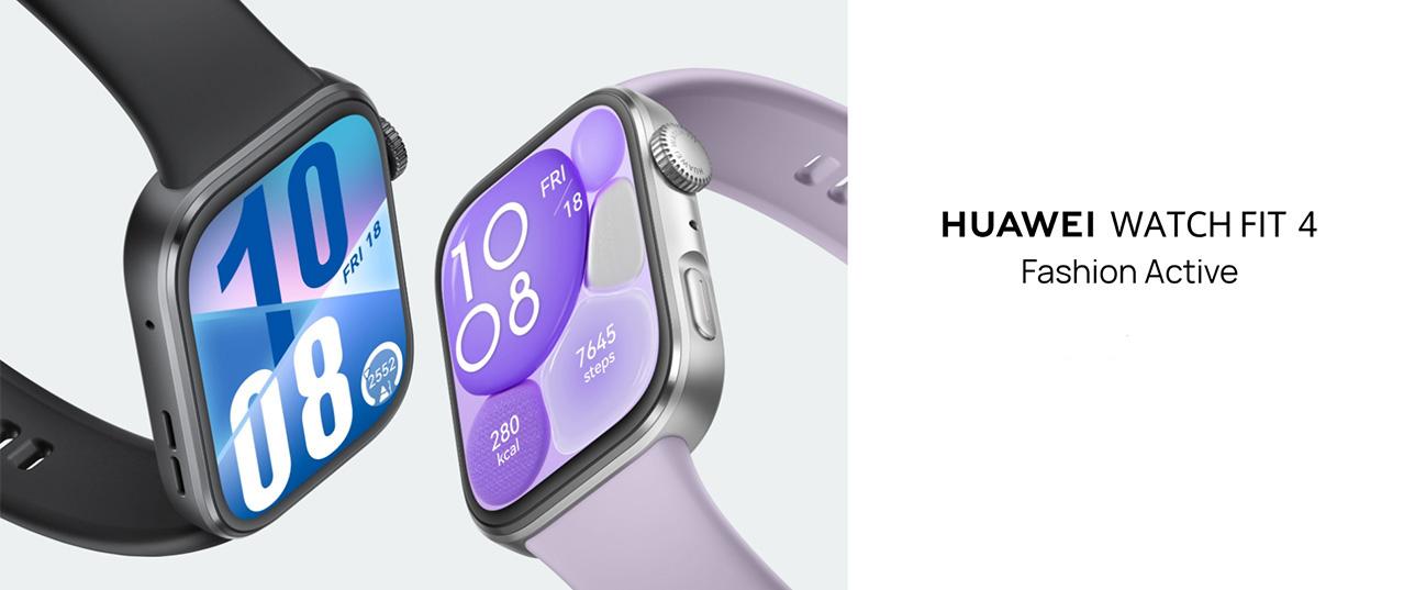 HUAWEI Watch Fit 4 Silver Woven Smartwatch