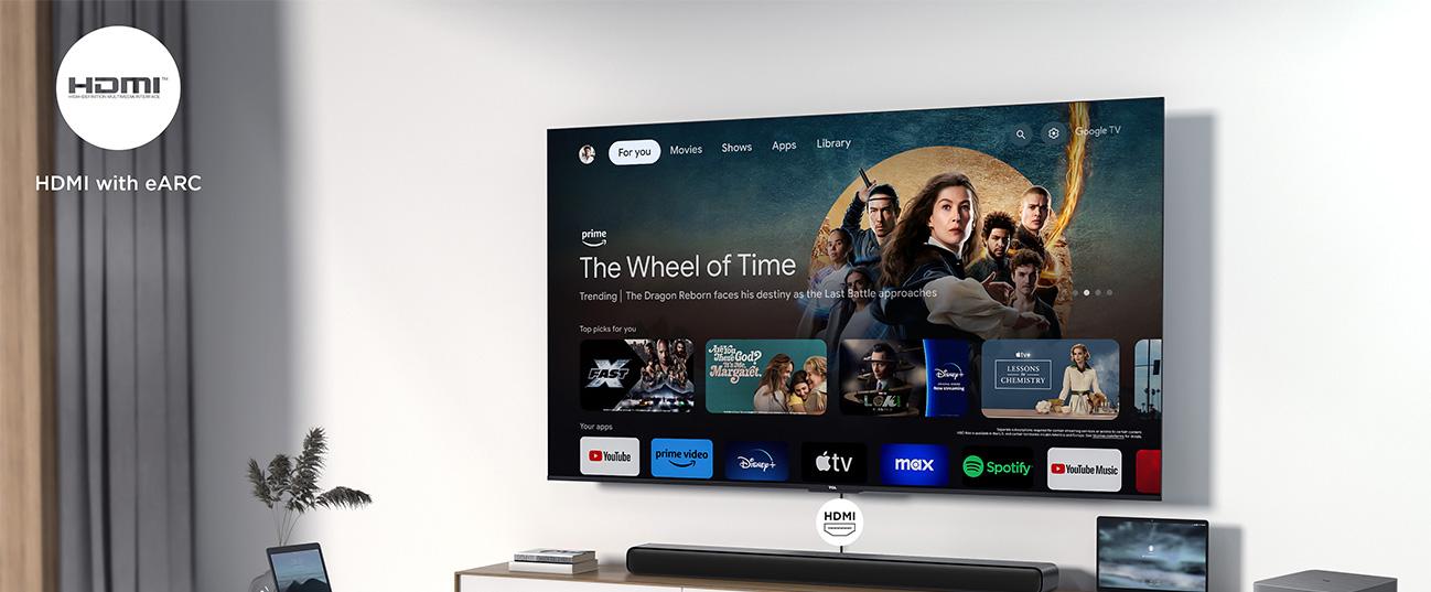 TCL S55H Series Soundbar AI Sonic-Adaptation