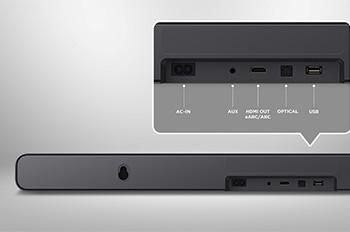 TCL S45H Series Soundbar Black