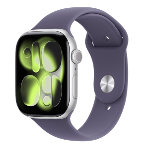APPLE Watch Series 11 GPS 42mm Silver Aluminum Case with Purple Fog Sport Band Small/ Medium Smartwatch
