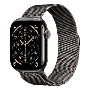APPLE Watch Series 11 GPS + Cellular 46mm Slate Titanium Case with Milanese Loop Small/ Medium Smartwatch