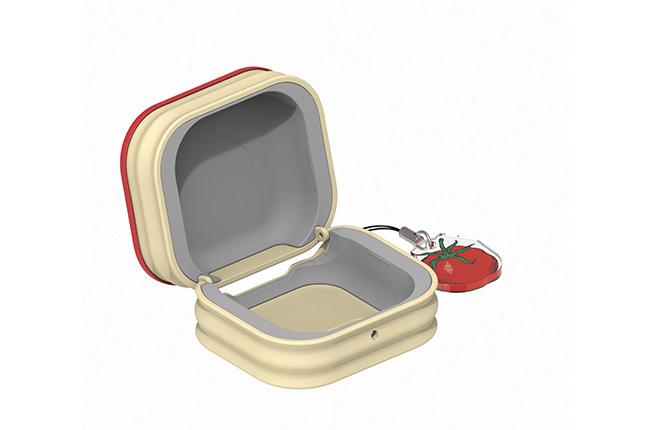 Θήκη Clip Food Can για Samsung Galaxy Buds 4 / Buds 4 Pro Red