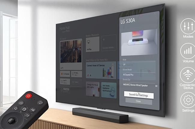 LG S30A 2.1 Soundbar