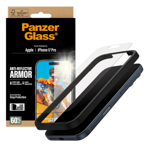 Γυαλί Προστασίας Οθόνης PANZERGLASS Anti-Reflective Armor για iPhone 17 Pro