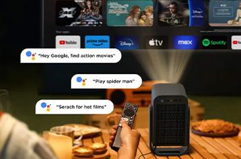 TCL C1 projector smart google assistant
