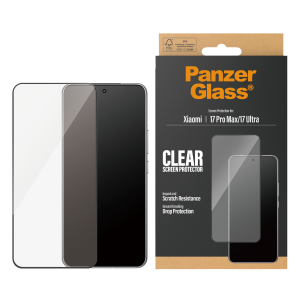 Γυαλί Προστασίας Οθόνης με Πλαίσιο PANZERGLASS Ultra - Wide Fit για XIAOMI 17 Ultra 5G