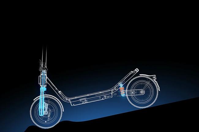 XIAOMI 6 Electric Scooter Front & Rear Spring Suspension