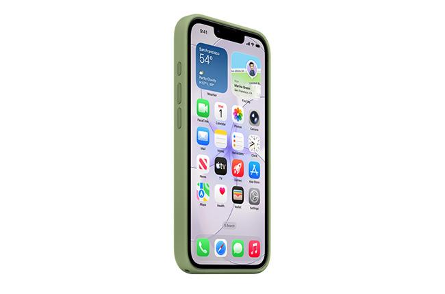 Θήκη Σιλικόνης με MagSafe APPLE iPhone 17e Light Moss