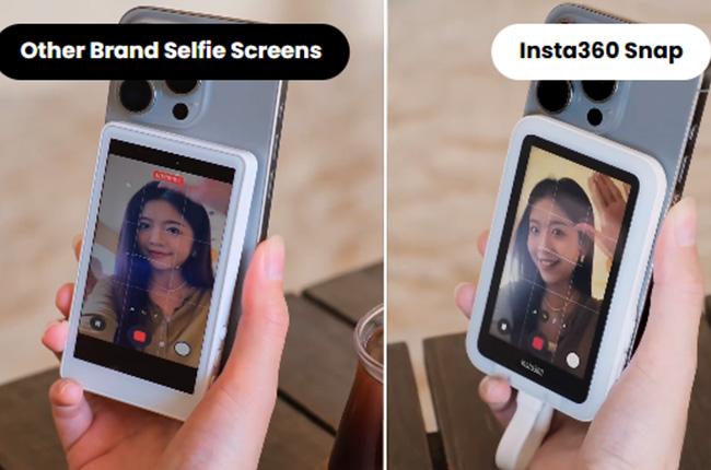 Insta360 Snap Selfie Screen